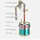 Mast column "Aroma" 30/350/t (2 inches) for heating elements в Горно-Алтайске