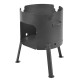 Stove with a diameter of 340 mm for a cauldron of 8-10 liters в Горно-Алтайске