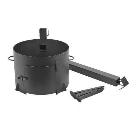 Stove with a diameter of 360 mm with a pipe for a cauldron of 12 liters в Горно-Алтайске