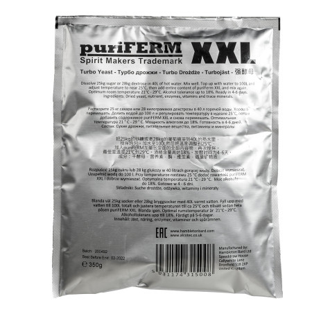 Turbo yeast alcohol "PuriFerm XXL" (350 gr) в Горно-Алтайске